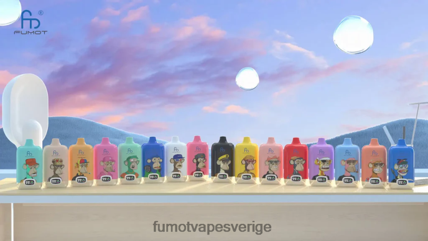 Fumot Price - Fumot Digital Box engångs vape pod 12000 - 20ml (1 st) röd energiis 26VFZN145