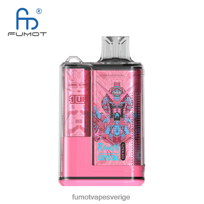 Fumot Cigarette - Fumot Crystal 1 st - 12000 engångs vapebox 20ml mango på is 26VFZN272