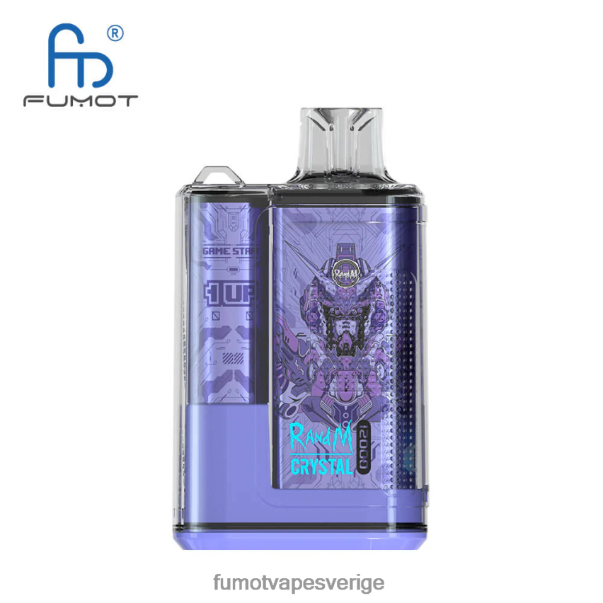 Fumot Price - Fumot Crystal 12000 engångs vapebox - 20ml (1 st) bär lemonad 26VFZN255