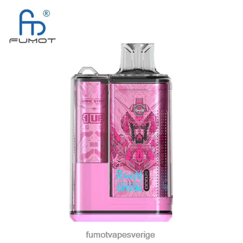 Fumot Price - Fumot Crystal 12000 engångs vapebox - 20ml (1 st) bär lemonad 26VFZN255