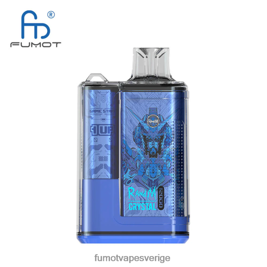 Fumot Puff - Fumot Crystal 12000 engångs vapebox - 20ml (1 st) äppelbärssprängning 26VFZN253