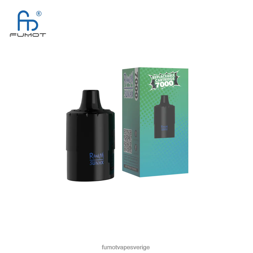 Fumot Puff - Fumot Sunax 7000 utbytbar vape-patron (1 st) röd äpple citron 26VFZN493