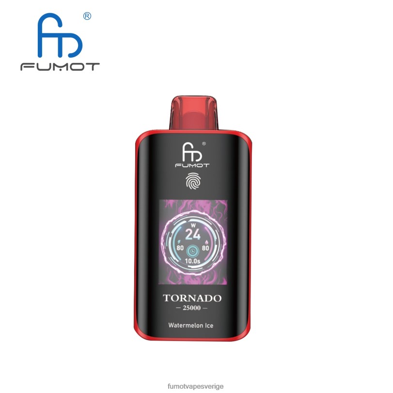 Fumot Puff - Fumot Tornado 25000 engångsvape vattenmelon is 86N2D12