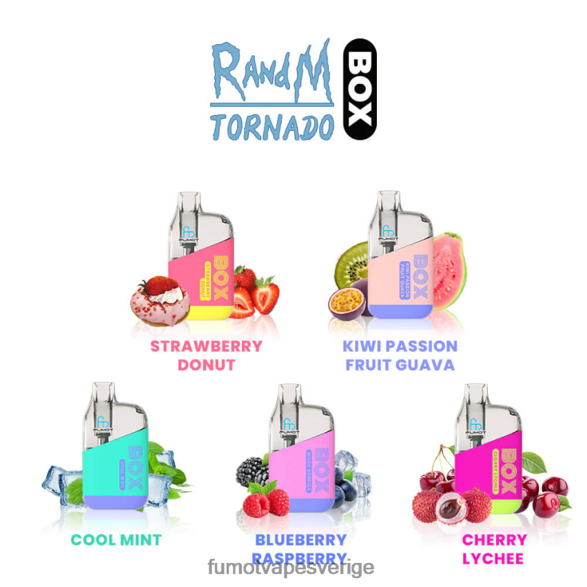 Fumot Vape Price - Fumot Tornado 10000 engångsvape pod box - 20ml (1 st) jordgubbsdruva 26VFZN366