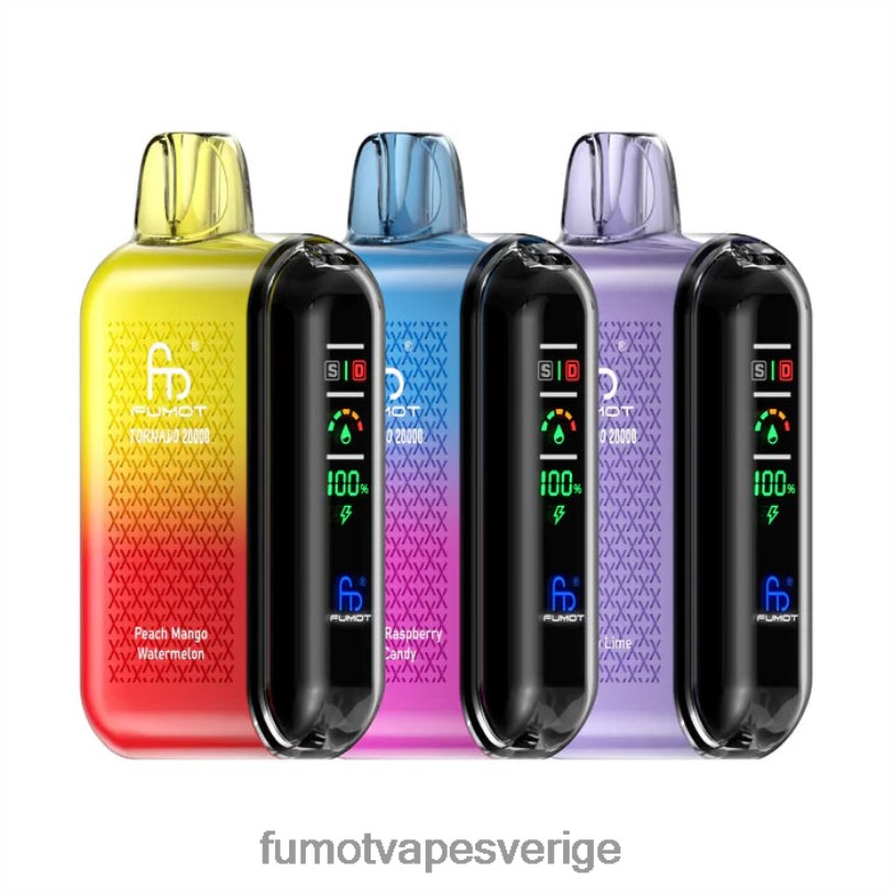 Fumot Vape Reviews - Fumot Tornado 20000 engångsvape exklusiv 86N2D17