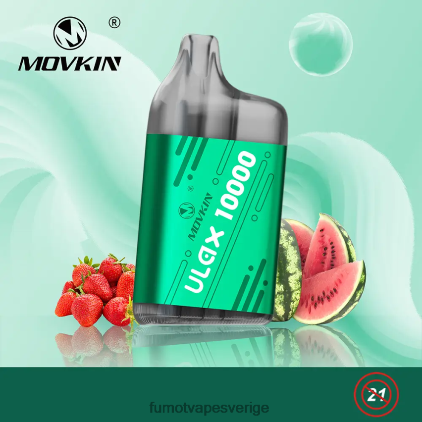 Fumot Price - Fumot Movkin Ulax 10000 engångs vape pod - 12ml (1 st) blåbär på is 26VFZN305