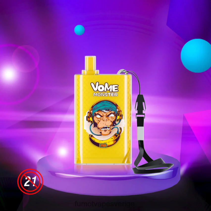 Fumot Cigarette - Fumot Vome Monster 10000 engångs vape pod-enhet - 20ml (1 st) blandade bär 26VFZN432