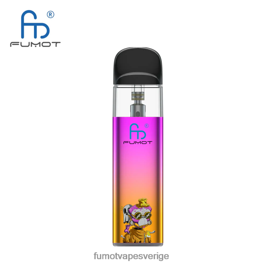 Fumot Vape Sverige - Fumot Dazzle Lite tpd-kompatibelt tomt vape-kit (1 st) grön-lila 26VFZN551