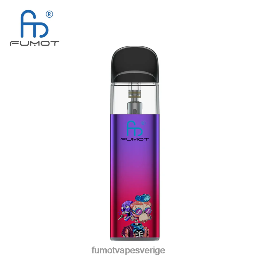 Fumot Vape Sverige - Fumot Dazzle Lite tpd-kompatibelt tomt vape-kit (1 st) grön-lila 26VFZN551