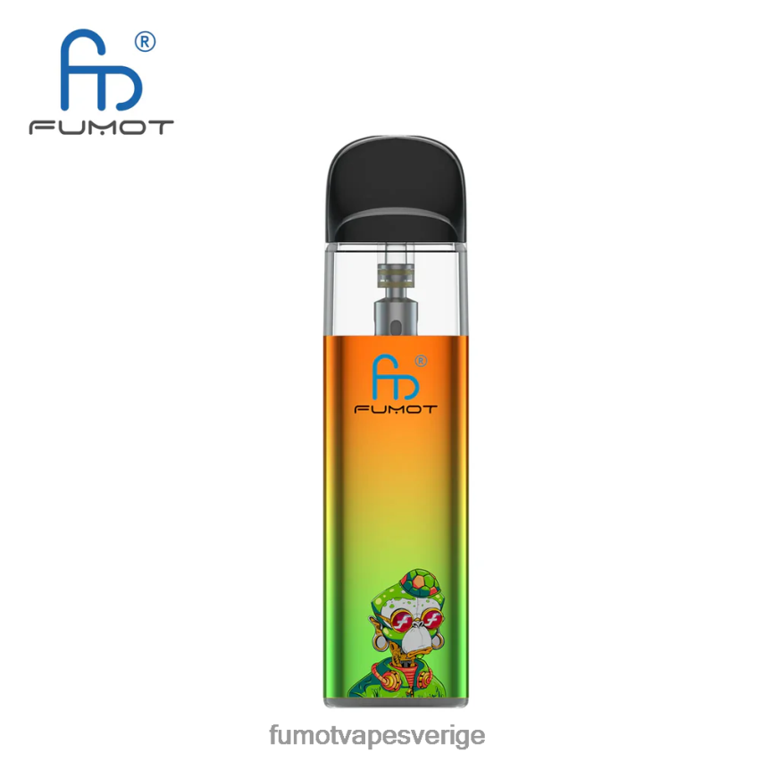 Fumot Vape Sverige - Fumot Dazzle Lite tpd-kompatibelt tomt vape-kit (1 st) grön-lila 26VFZN551