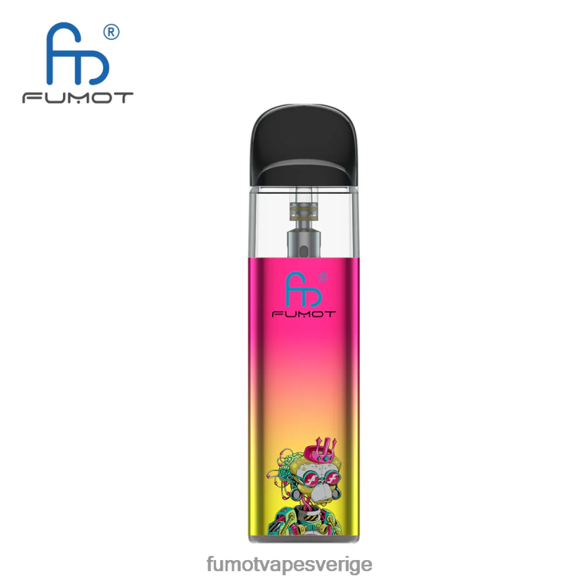 Fumot Vape Sverige - Fumot Dazzle Lite tpd-kompatibelt tomt vape-kit (1 st) grön-lila 26VFZN551