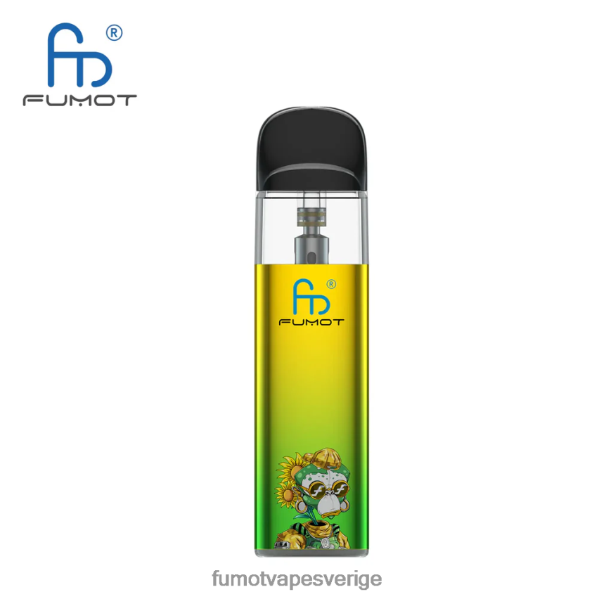 Fumot Vape Sverige - Fumot Dazzle Lite tpd-kompatibelt tomt vape-kit (1 st) grön-lila 26VFZN551