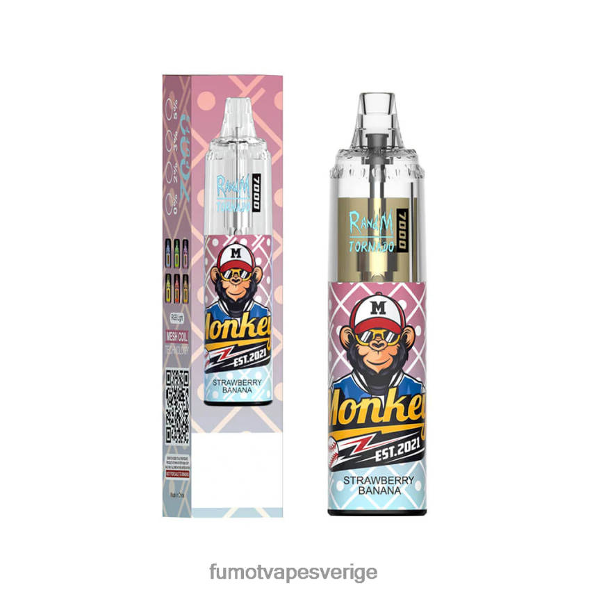 Fumot Cigarette - Fumot Tornado 14ml 7000 engångspenna (1 st) blå razz körsbär 26VFZN62