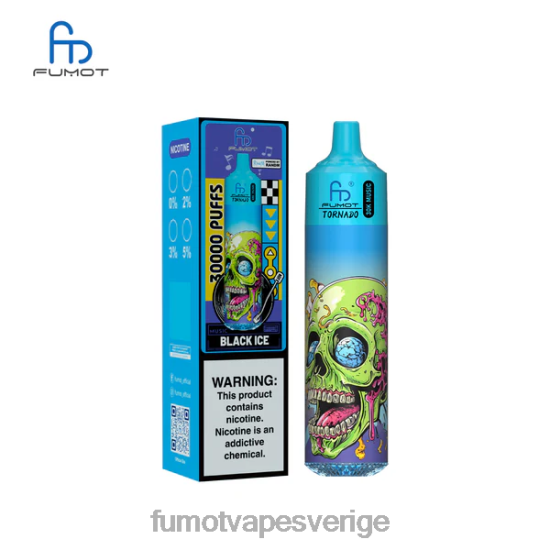 Fumot Cigarette - Fumot Tornado 30k musik svart is FLXFZ2