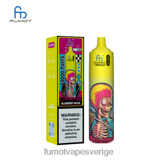 Fumot Vape Online Shop - Fumot Tornado 30k musik blåbär på is FLXFZ4