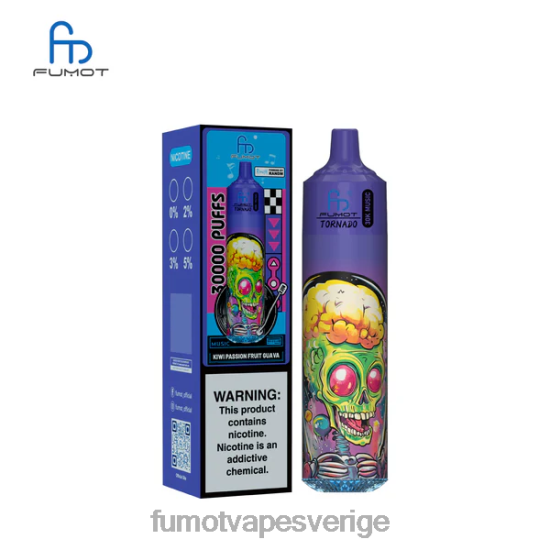 Fumot Vape Online Shop - Fumot Tornado 30k musik kiwi passionsfrukt guava FLXFZ14