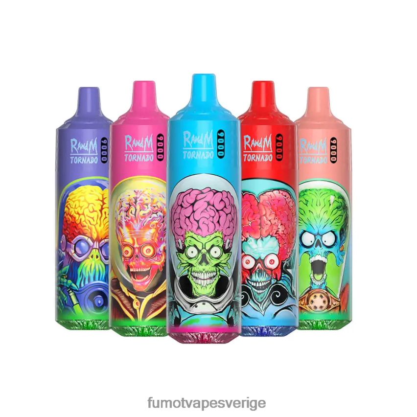 Fumot Vape Price - Fumot Tornado engångspenna 9000 - 18ml (1 st) prime jordgubbsvattenmelon 26VFZN46