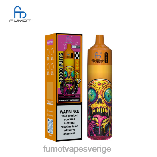 Fumot Vape Reviews - Fumot Tornado 30k musik jordgubbsvattenmelon FLXFZ28