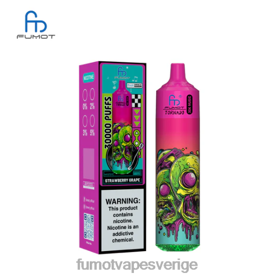 Fumot Vape Sale - Fumot Tornado 30k musik jordgubbsdruva FLXFZ27