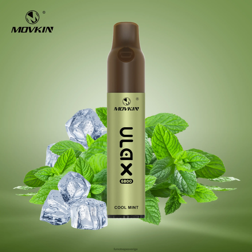 Fumot Puff - Fumot Movkin Ulax 6800 engångsvape, keramisk spole - 8ml (1 st) kiwi passionsfrukt guava 26VFZN323