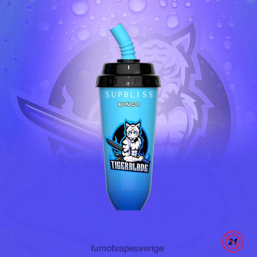 Fumot Vape Price - Fumot Supbliss Bingo 8000 engångs vape pod-enhet - 16ml (1 st) körsbärspersika lemonad 26VFZN396